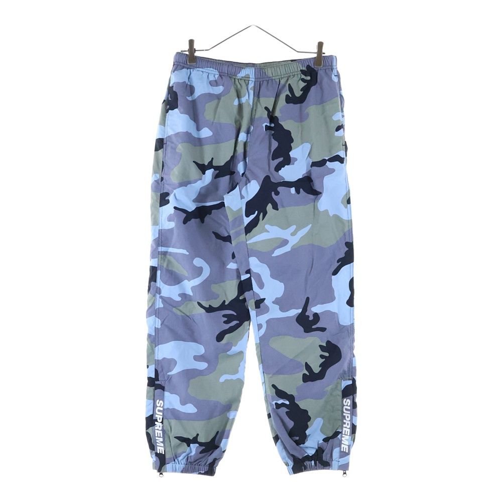 Supreme Warm Up Pants Blue camo s シュプリーム SUPREME (シュプリーム) 18SS Warm Up Pant Blue Camo ウォームアップ