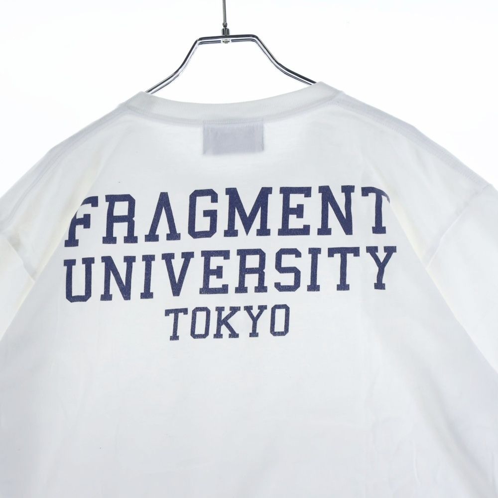 新品未使用 XL fragment university Tシャツ White② FRAGMENT DESIGN (フラグメントデザイン) FRAGMENT UNIVERSITY TEE
