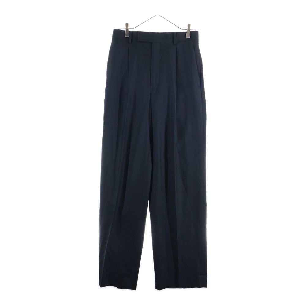 AURALEE オーラリー SUPER LIGHT WOOL SLACKS ウール スラックスパンツ ブラック