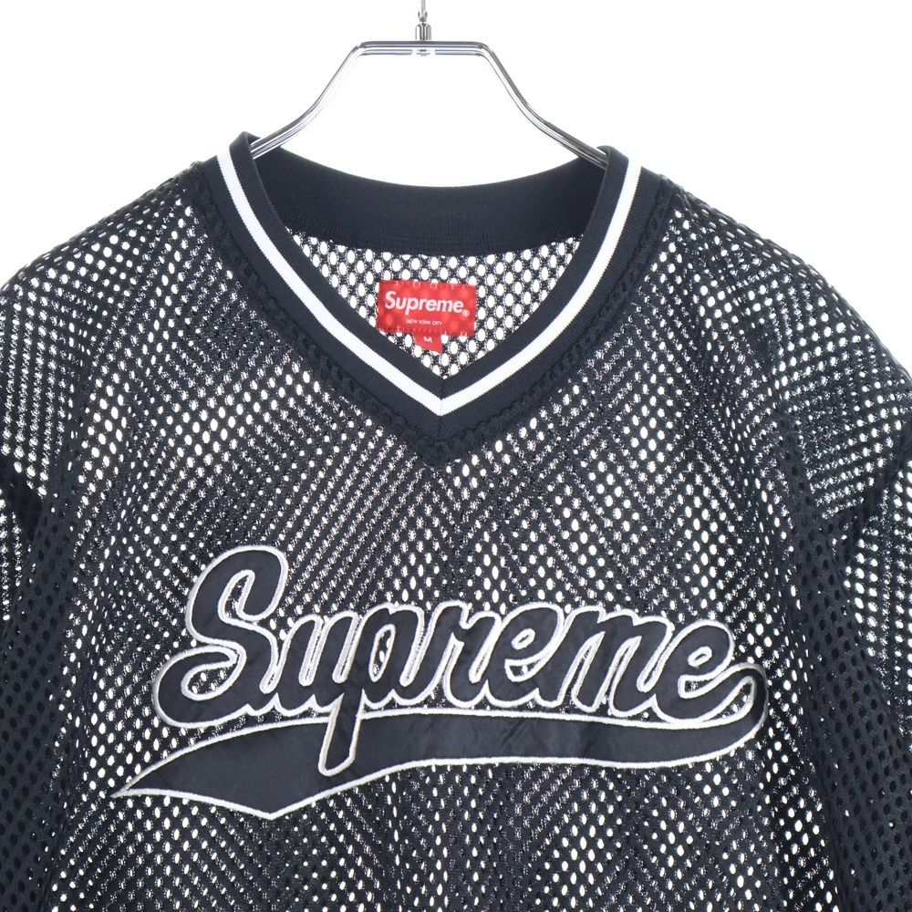 SUPREME (シュプリーム) 18SS Mesh Baseball Top メッシュベースボール