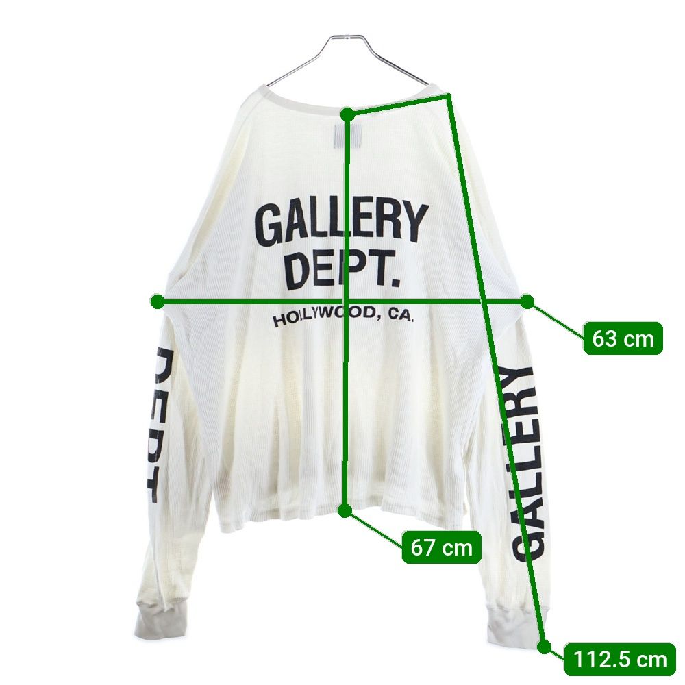 GALLERY DEPT. (ギャラリーデプト) THERMAL WAFFLE バックアーム