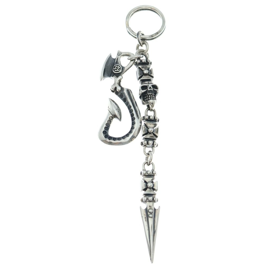 Travis Walker トラヴィスワーカー MEDIUM HOOK DAGGER KEY CHAIN ミディアムフック ダガー キーチェーン シルバー