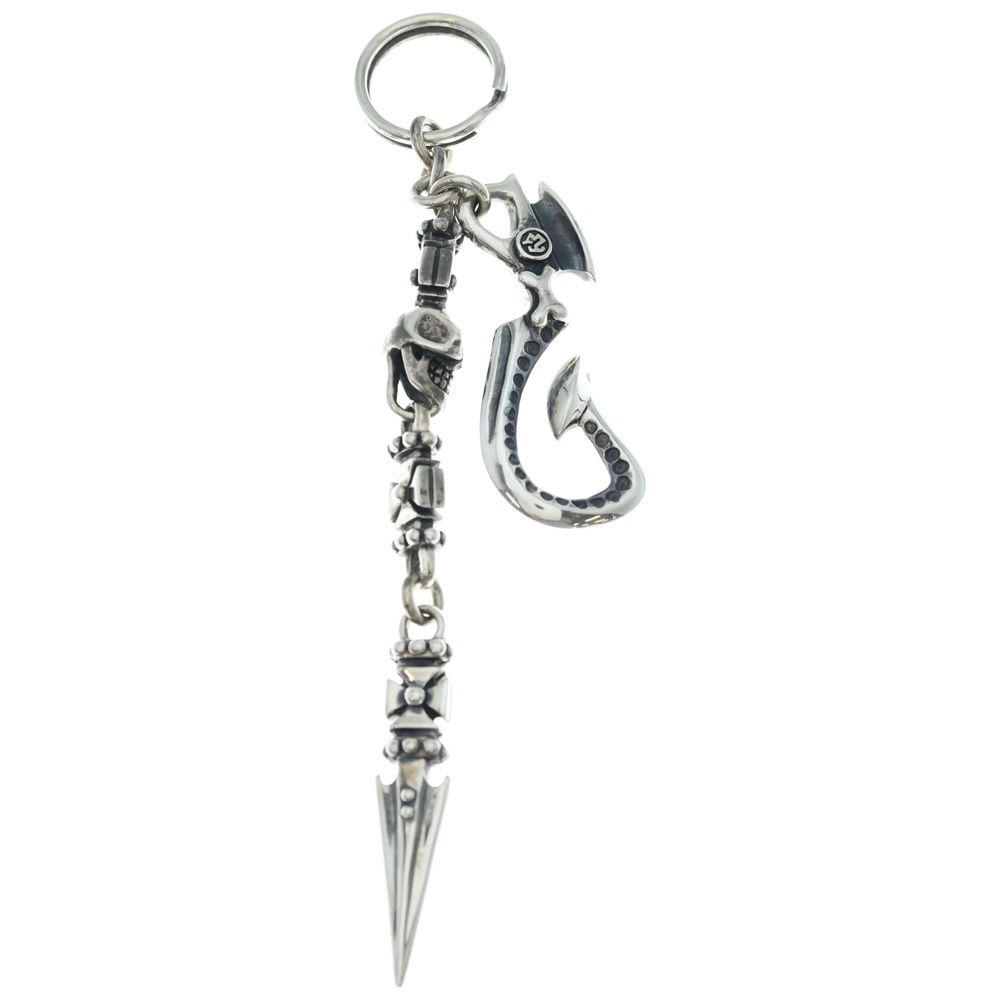 Travis Walker トラヴィスワーカー MEDIUM HOOK DAGGER KEY CHAIN ミディアムフック ダガー キーチェーン シルバー