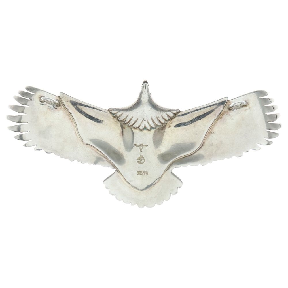 TADY & KING (タディアンドキング) SV 全銀 特大イーグル ネックレス