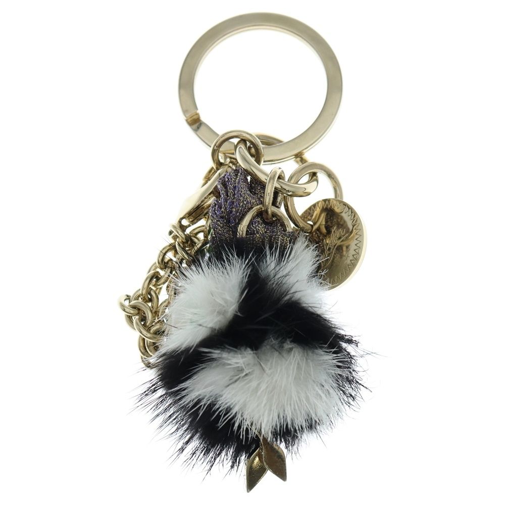 CHRISTIAN LOUBOUTIN (クリスチャンルブタン) Key Ring Mink ミンク