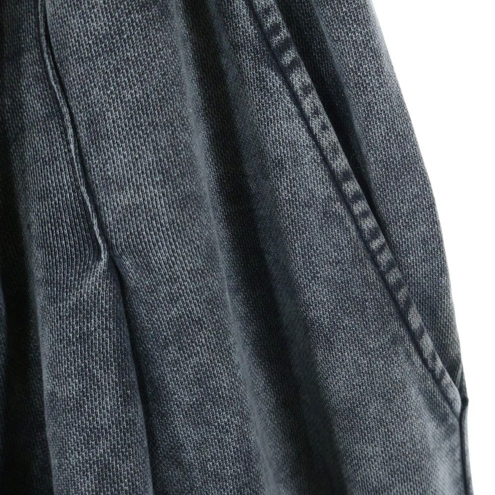 INTODUSK イントゥダスク GATHER DRAWSTRING SWEAT PANT ギャザードローストリングスウェットパンツ グレー