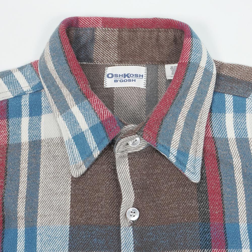 オシュコシュ OSHKOSH レアカラー 70s 70年代 ヘビーネルシャツ 旧タグ
