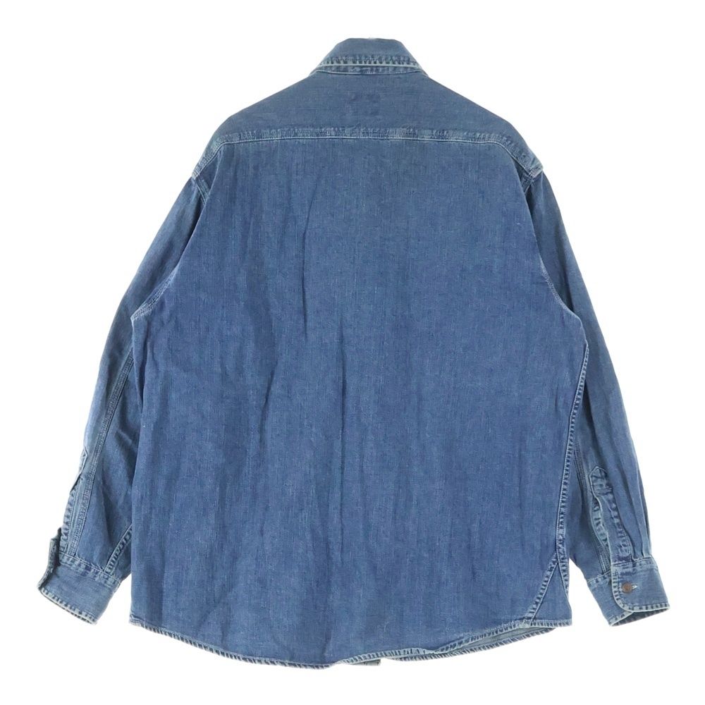 Levi's (リーバイス) 90s 長袖デニムシャツ インディゴ 54000-04
