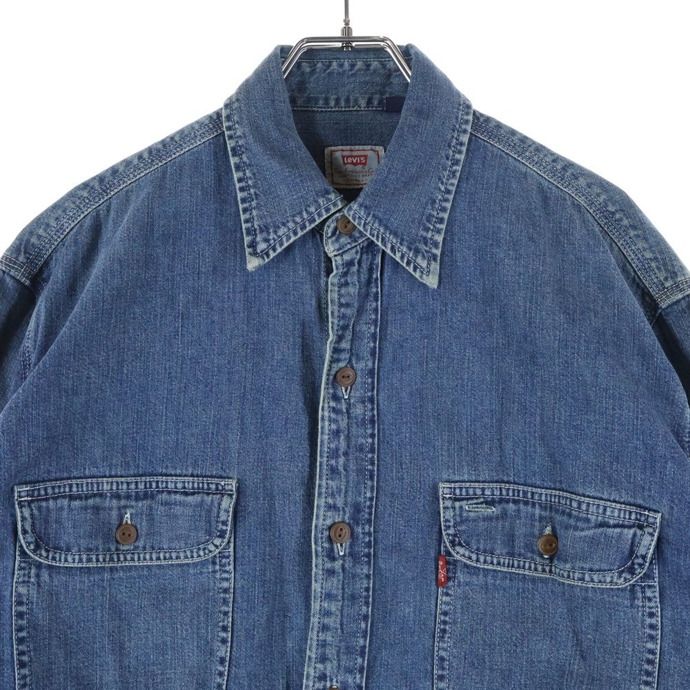 Levi's (リーバイス) 90s 長袖デニムシャツ インディゴ 54000-04