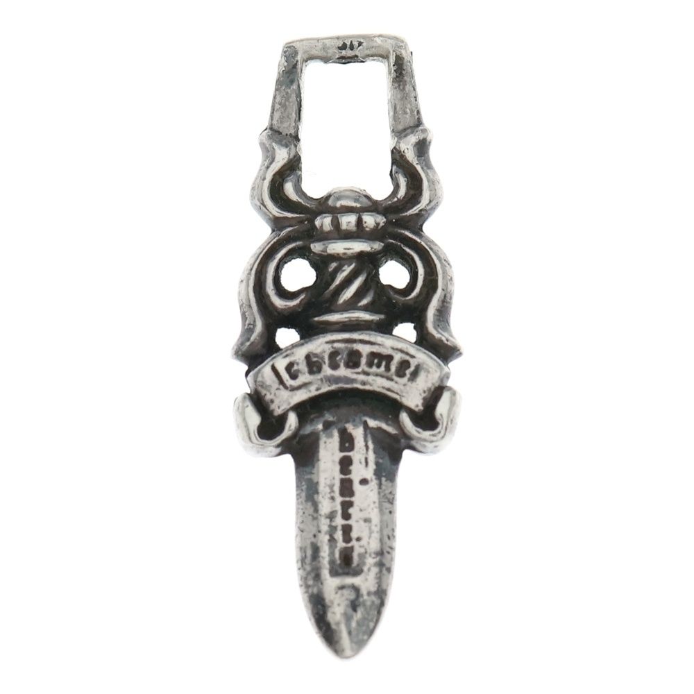 CHROME HEARTS クロムハーツ 5 DAGGER ZIP 1 ロジウム加工 ダガージップ シルバーネックレストップ シルバー