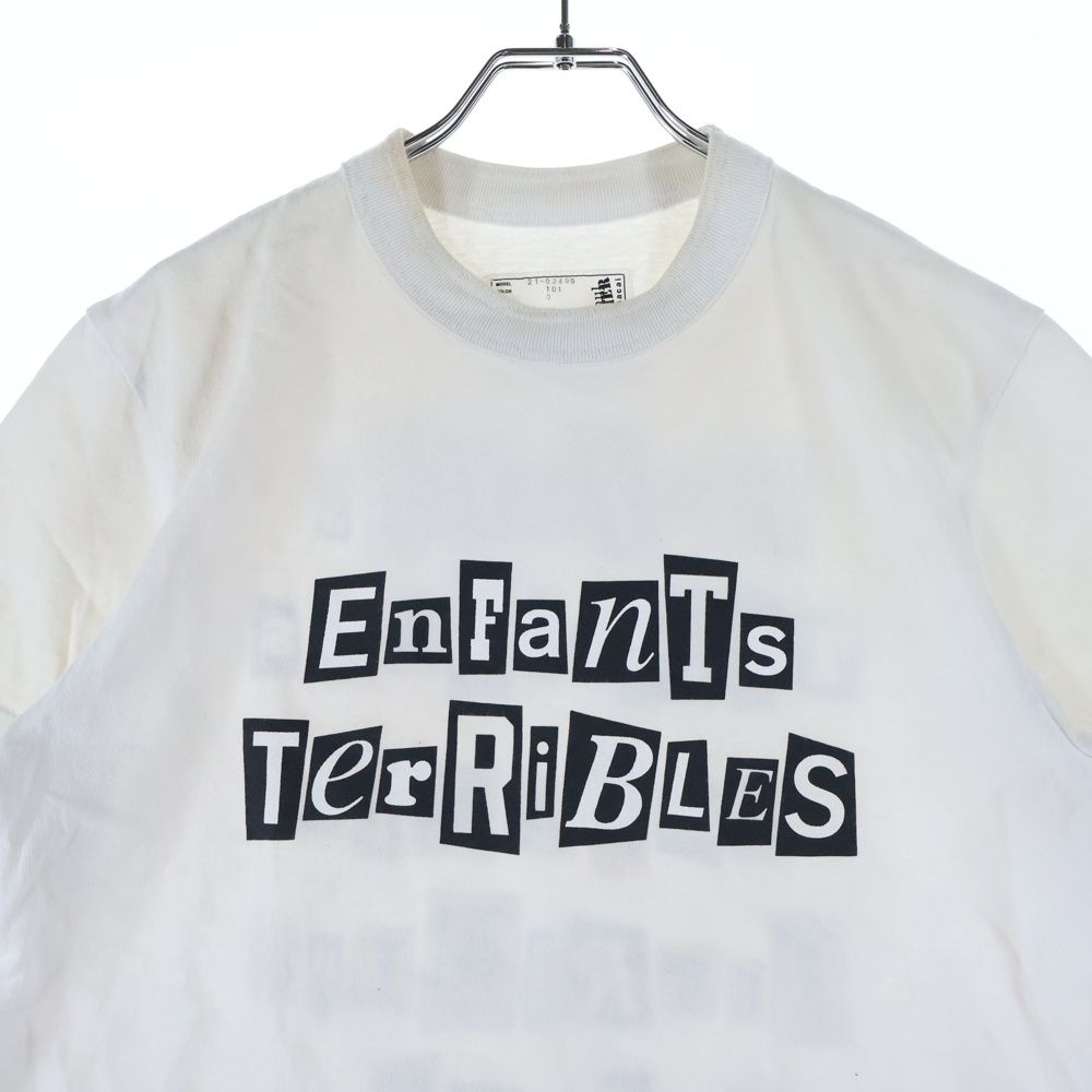 Sacai (サカイ) 21AW × Jean Paul GAULTIER Enfants Terribles Print T