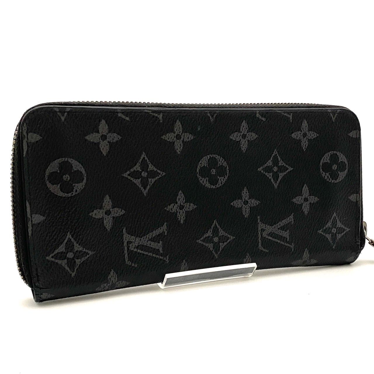 新型】ルイヴィトン モノグラム エクリプス ジッピーウォレット ヴェル