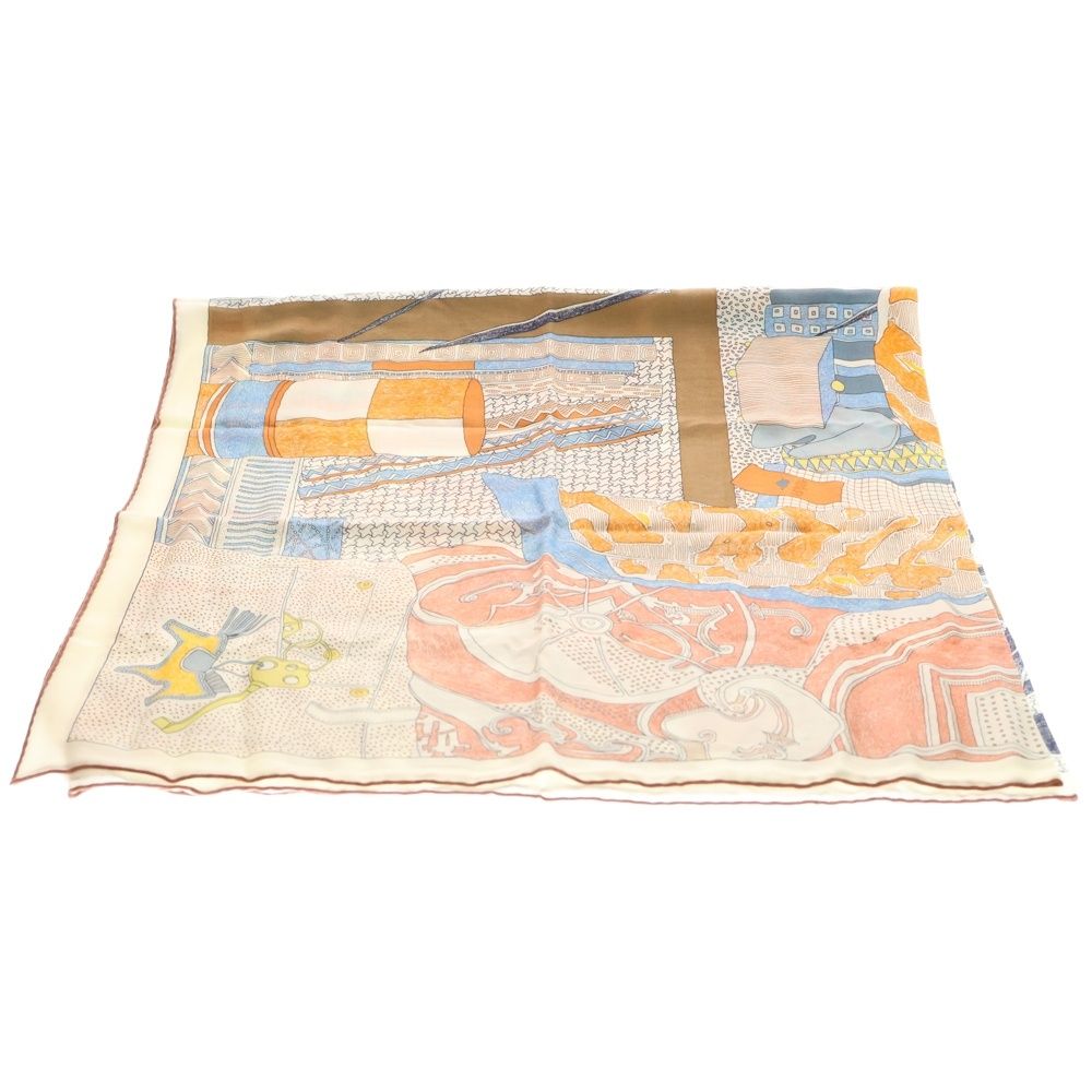 エルメス　スカーフ　140 ランデヴー カレジェアン 《エルメスでランデヴー》 | Hermès - エルメス-公式