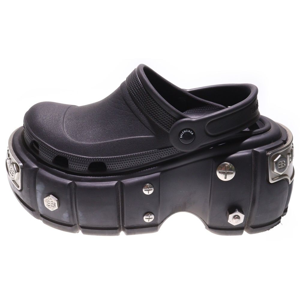 BALENCIAGA バレンシアガ Hardcrocs ハードクロックス ラバーシューズ ブラック