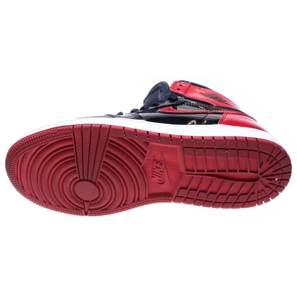 NIKE (ナイキ) AIR JORDAN1 RETRO HIGH OG Patent Bred 575441-063