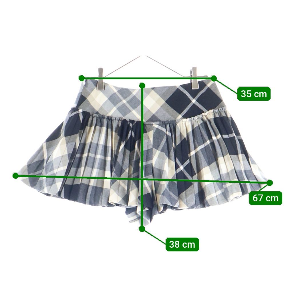 BURBERRY BLUE LABEL (バーバリーブルーレーベル) Skirt ロゴ刺繍