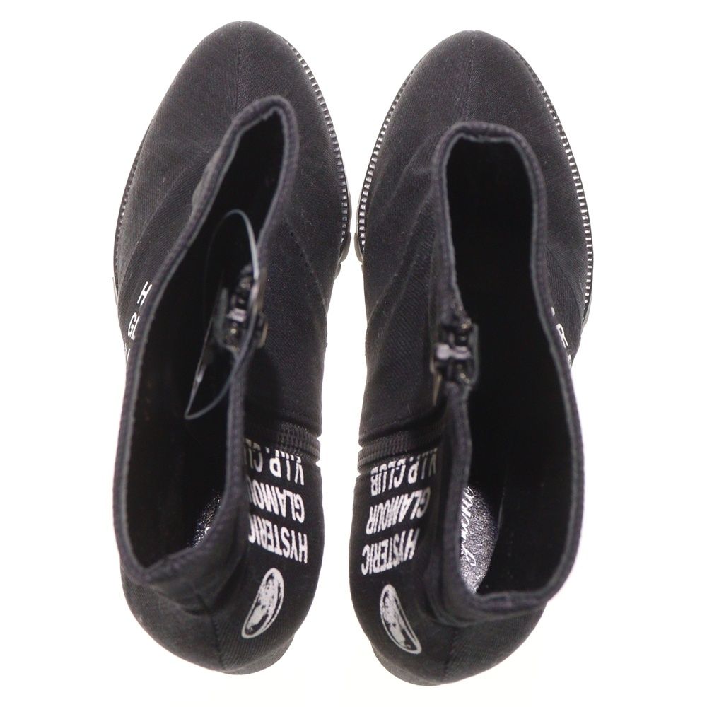 HYSTERIC GLAMOUR (ヒステリックグラマー) デニムパッチワークヒール