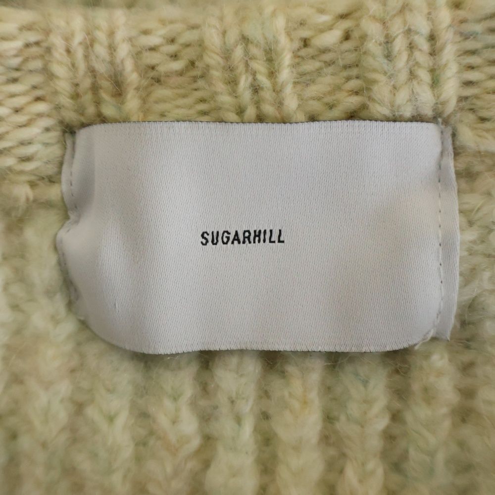 SUGARHILL (シュガーヒル) 21AW MULTICOLOR CABLE BUG KNIT ケーブル