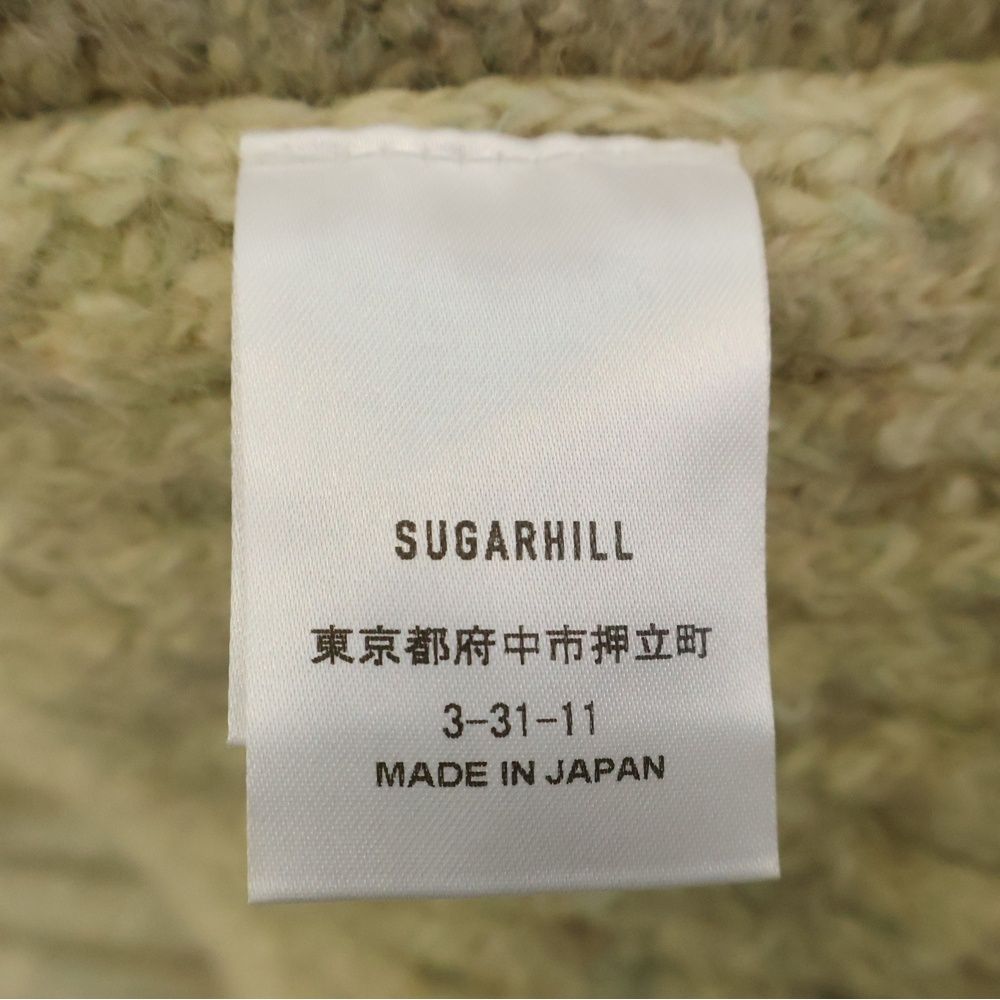 SUGARHILL (シュガーヒル) 21AW MULTICOLOR CABLE BUG KNIT ケーブル