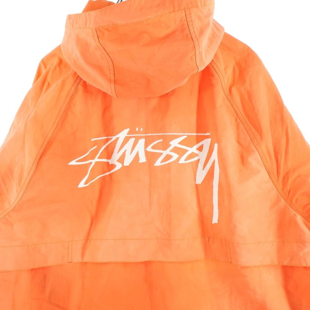 【セール中】Stussy シェルジャケット オレンジ Mサイズ フーディー 関税込☆Stussy☆Stussy Gore-Tex Recycled Guide Shell Jacket