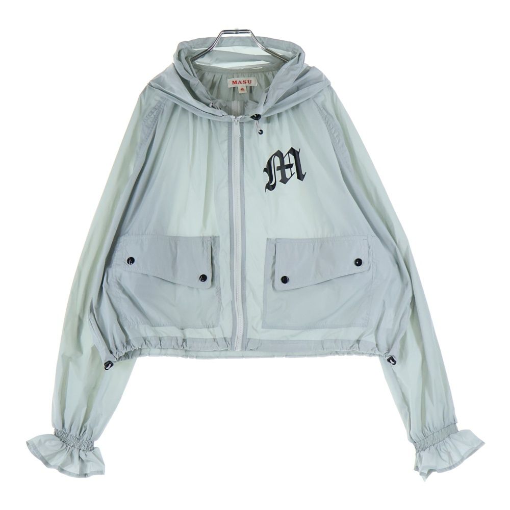 か 23AW MASU （エムエーエスユー） NYLON HOODED J MASU (エムエーエスユー) 23AW NYLON HOODED JACKET ジップアップ