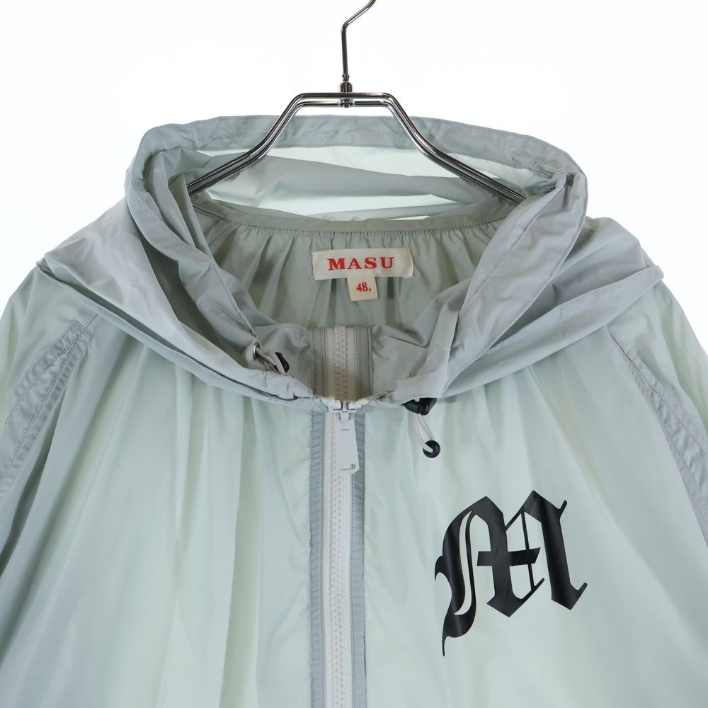 MASU (エムエーエスユー) 23AW NYLON HOODED JACKET ジップアップ