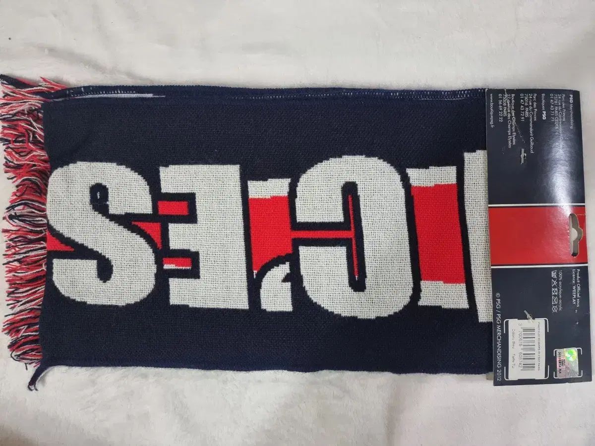 パリ・サンジェルマンFC 応援 注文 マフラー Paris Saint-Germain