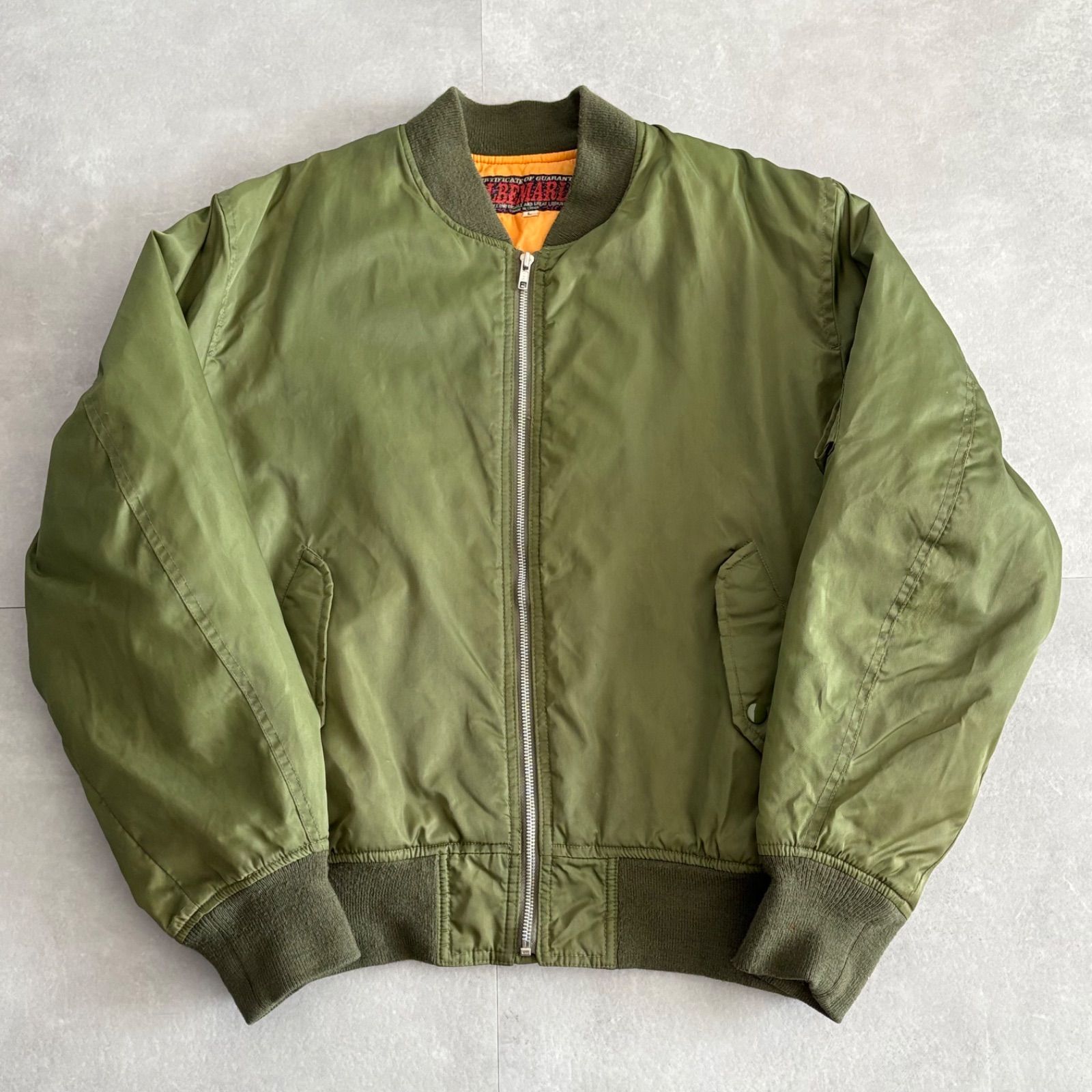 Archive MA-1フライトジャケット ヴィンテージ ブルゾン バック刺繍