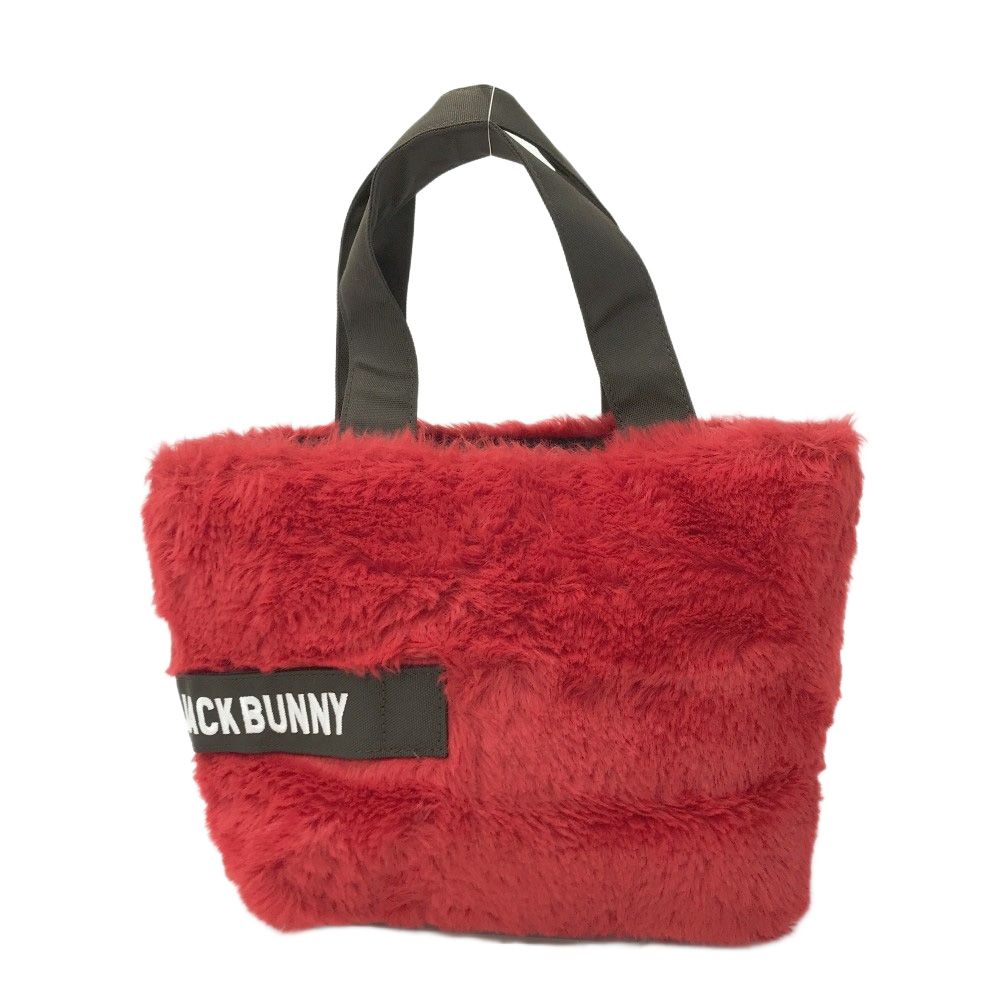 JACK BUNNY ジャックバニー ボア カートバッグ レッド系 [240101574843