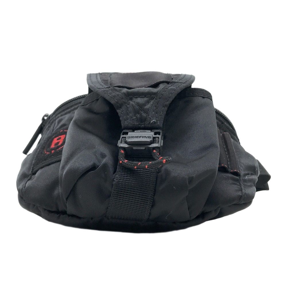  BRIEFING GOLF ブリーフィング BRG251E12 ラウンド ウエストポーチ ブラック系 240101575770 ゴルフウェア ストスト ゴルフスクール ゴルフバッグ キャディバッグ ゴルフ