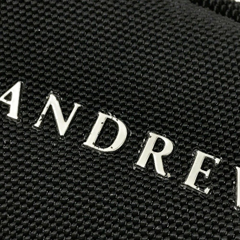 ST ANDREWS ゴルフポーチ ブラック　セントアンドリュース St ANDREWS セントアンドリュース ロゴカートバッグ (0424981852