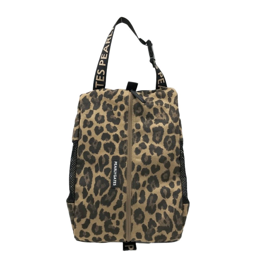 PEARLY GATES パーリーゲイツ シューズケース ヒョウ柄 レオパード