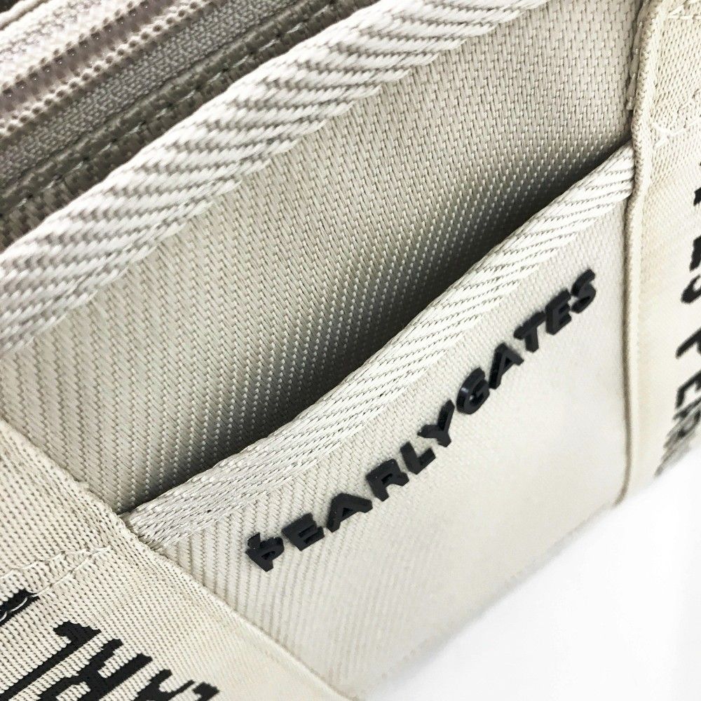  PEARLY GATES パーリーゲイツ カートバッグ ベージュ系 240101577657 ゴルフウェア ストスト ジュニアシューズ ゴルフバッグ キャディバッグ ゴルフ