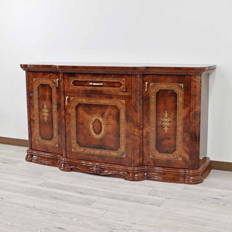 ☆サルタレッリ アマルフィ 3ドア キャビネット カップボード 食器棚