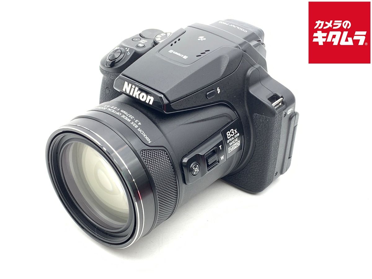 中古　Nikon Coolpix P900 箱有り 中古】Nikon ニコン COOLPIX P900 ブラック コンパクトデジタルカメラ