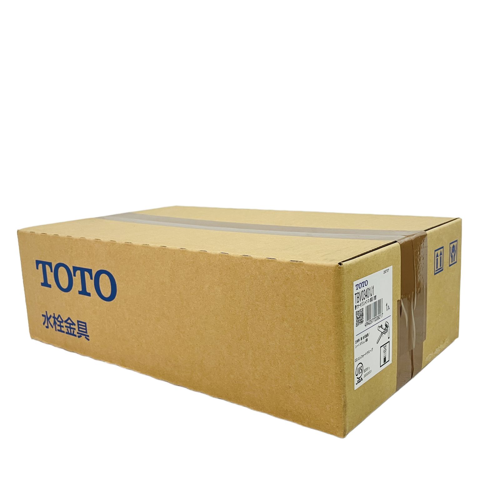 TOTO 壁付サーモスタット混合水栓 コンフォートウエーブ1モード 洗い場 浴槽兼用 水栓金具