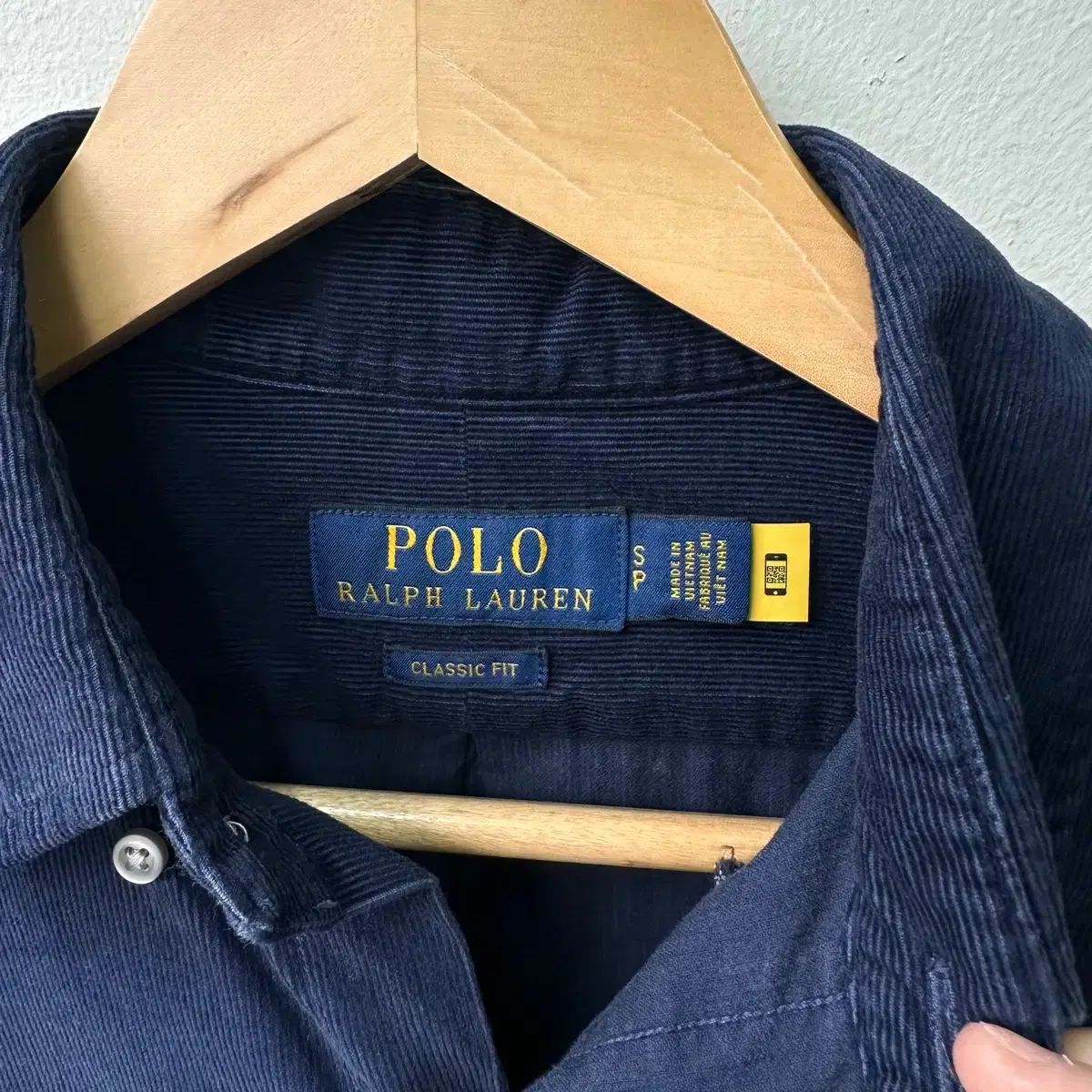 15255 - ポロラルフローレン ネイビー コーデュロイ シャツ