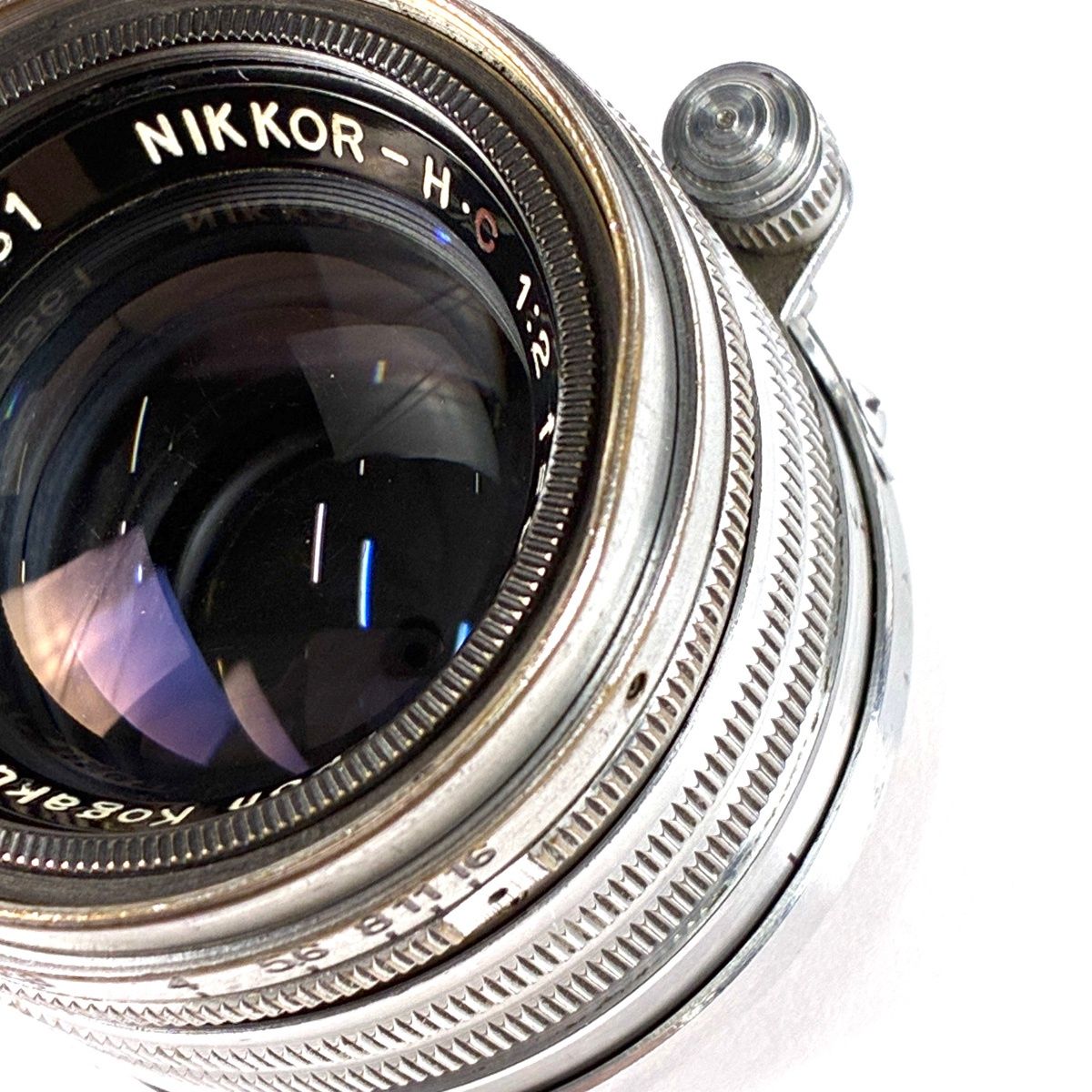 ニコン Nikon NIKKOR-H.C 50mm F2 5cm Lマウント L39 レンジ