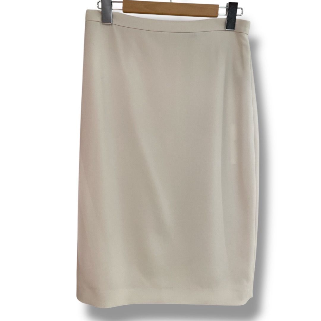 Theory ADMIRAL CREPE KLSLIM FIT ペンシルスカート 01-4107300-115-702 め 上品 オフホワイト レディース 通年 ゴーゴー古着セントラルパー NO.1536 Y