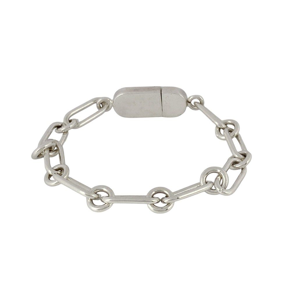 グッチ チェーン ブレスレット シルバー SV 925 487392 10