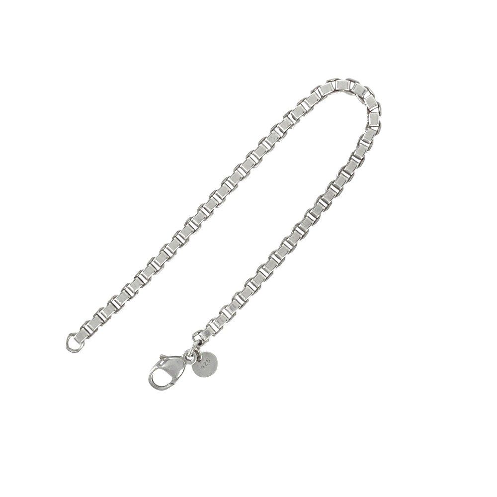 ティファニー ベネチアン ブレスレット チェーン シルバー SV 925 488832 10