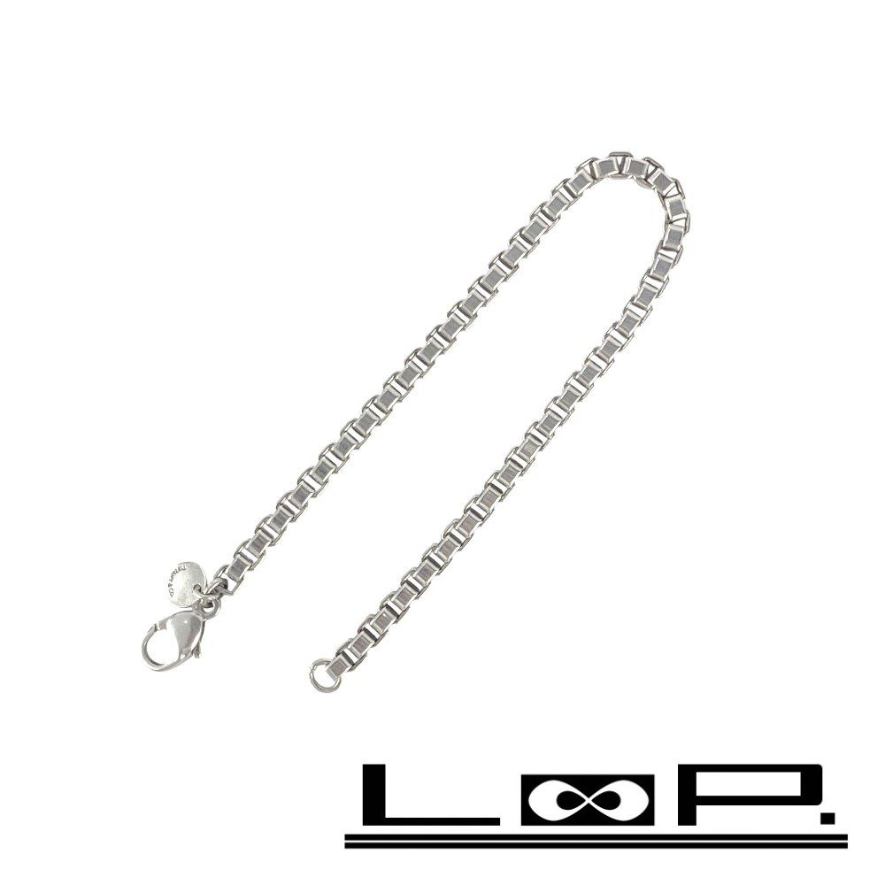 ティファニー ベネチアン ブレスレット チェーン シルバー SV 925 488832 10