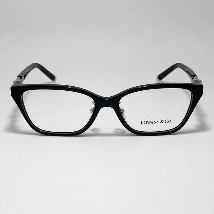 TIFFANY CO ティファニー レディース 眼鏡 メガネ フレーム サングラス TF 2229 F 8001 53 度付可 ブラック ゴールド