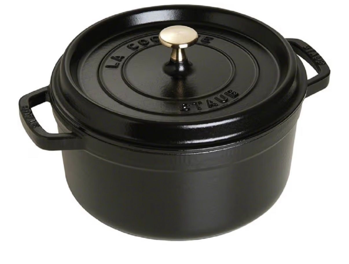ストウブ ピコ ココット ラウンド ブラック 24cm 並行輸入品 - メルカリ