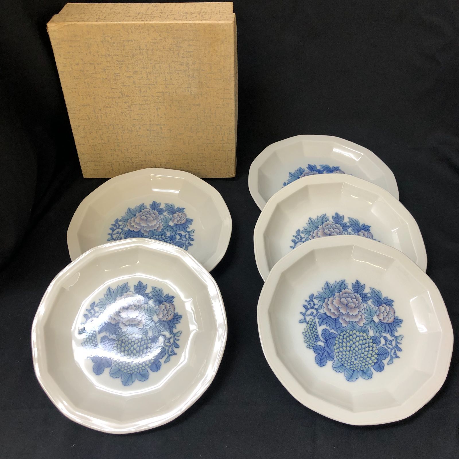 深川製磁 Fukagawa Design Collection 小皿5枚 新品】Fukagawa Design Collection 小皿セッ5枚 オールド深川製磁