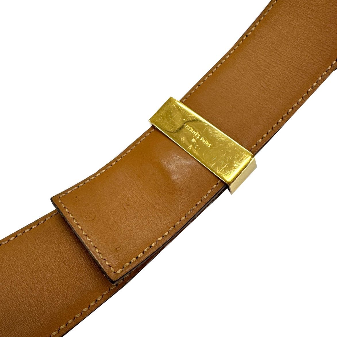 HERMES エルメス コリエドシアン ベルト 70サイズ 〇S刻印 ブラック