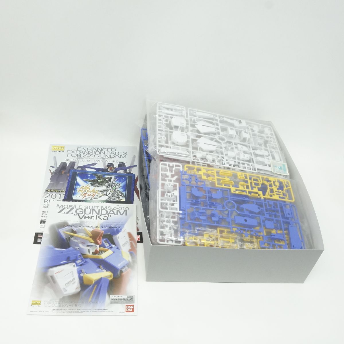 未組立】MG 1/100 機動戦士ガンダムZZ ダブルゼータガンダムVer.Ka