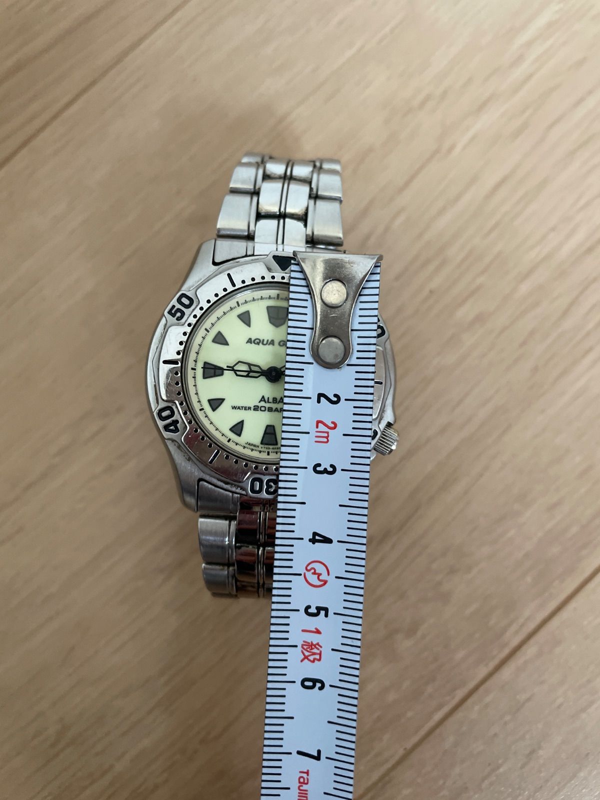 セイコー ALBA アルバ ダイバー アクアギア 200M クォーツ - メルカリ