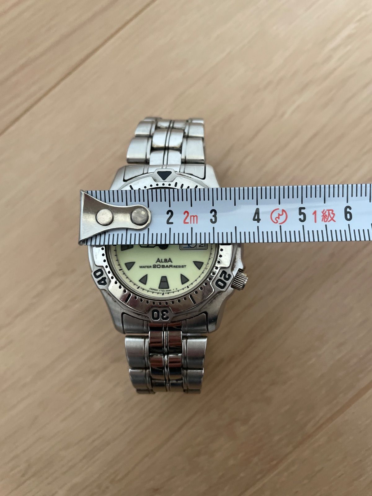 セイコー ALBA アルバ ダイバー アクアギア 200M クォーツ - メルカリ