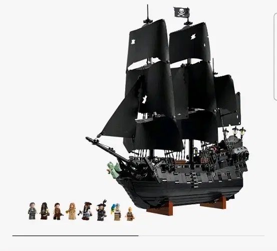 LEGOブロック ブラックパール キャプテン ジャック スパロウの海賊船